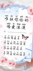 唯独你给的偏爱浪漫