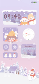 Snowy winter