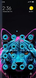 wolf art
