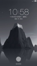 山（5×3图标+指纹解锁）