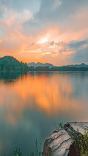 The light of the lake