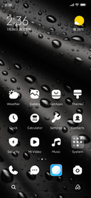 Black raindrop
