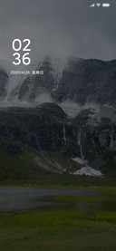 高原雪山