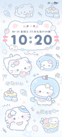 奶蓝小猫软萌多排版