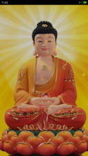 菩萨（3D重力感应+指尖特效）