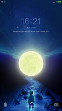 魅月OS(锁屏月亮转啊转,动态流星)