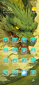 blue dragon
