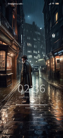 rainy night