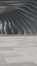 Grey architectural space