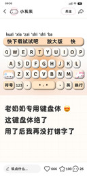 老奶奶专用键盘体