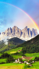 Beautiful Landscape of Italian Dolomites