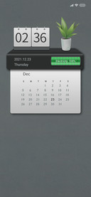 Nostalgic calendar