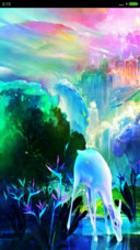 3D麋鹿的梦幻世界