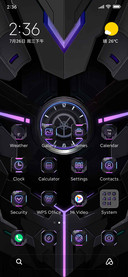 Cool black mecha