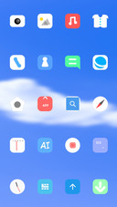 蓝色天空