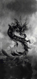 水墨龙