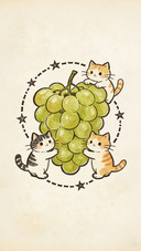 猫咪与水果