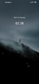 Empty mountain