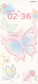 butterfly in flame