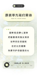 原装苹方简约黑体