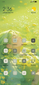 Cute green