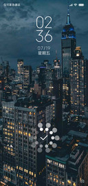 灯火通明的大楼