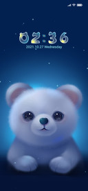 starry sky bear