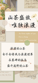 山茶盛放唯独浪漫