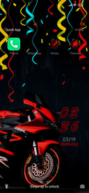 Red Black Bike