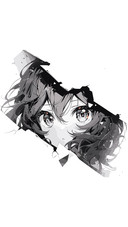 Anime girl cut