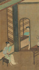 唯美仕女画