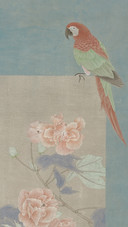 画家韩非作品 花间逸趣