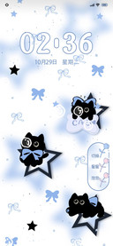 动态 星空小猫