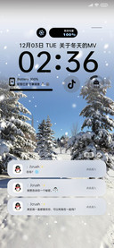 INS氛围冬日雪景