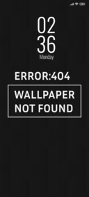 Wallpaper Error