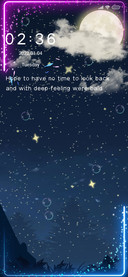 Cool starry sky