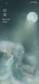 Starry sky green