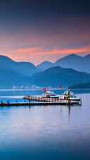台湾风景优美之日月潭