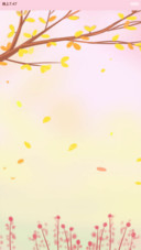 小薇与光光花雨下的爱恋【多锁屏+音乐界面+自由桌面】