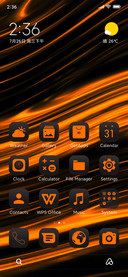 Orange Fluid