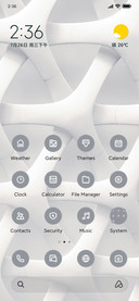 White Pattern