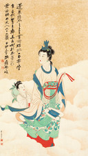 张大千“佛系”人像