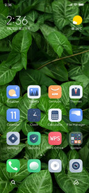 green leaves