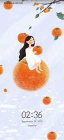 Persimmon Girl