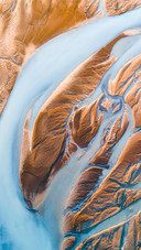 A Glacial Rivers from above