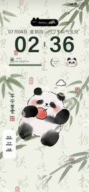 竹林 小熊猫
