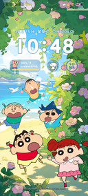 蜡笔小新一起去看海