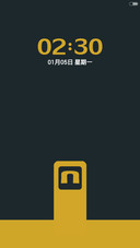UHi(蓝金极简+定制锁屏)