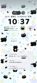 ins海盐芝士黑猫
