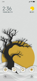 black tree